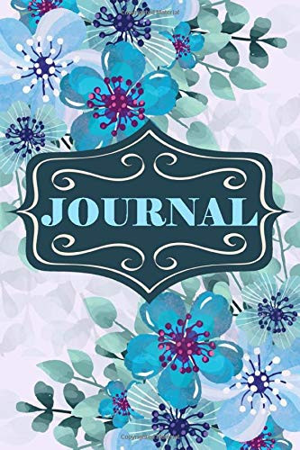 Journal Notebook Flowered Floral Design, 6x9 120 pages: Lined Journal Notebook, Flowers Pattern Diary Composition Book, Great floral gift for Men, ... Moms, Girlfriend, Family. (Flowered journal)
