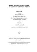 Working Through an Outbreak Pandemic Flu Planning and Continuity of Operations