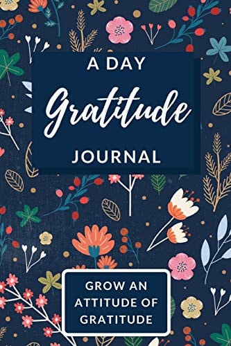 A Day Gratitude Journal Daily Practice Just 5 Minutes a Day to Develop Gratitude, Mindfulness, and Happiness