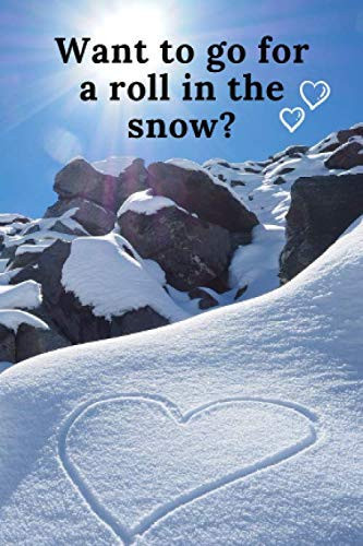 Want to Go for a Roll in the Snow? Pocket Or Purse Size Notebook for Snowboarders, Skiers and Lovers of the Snow