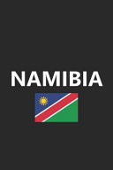 Namibia Flag Country Africa African Stylish Sketchbook Journal for Drawing, Sketching, Doodling, & Painting Art Book 6x9 Inches 120 Pages Gift