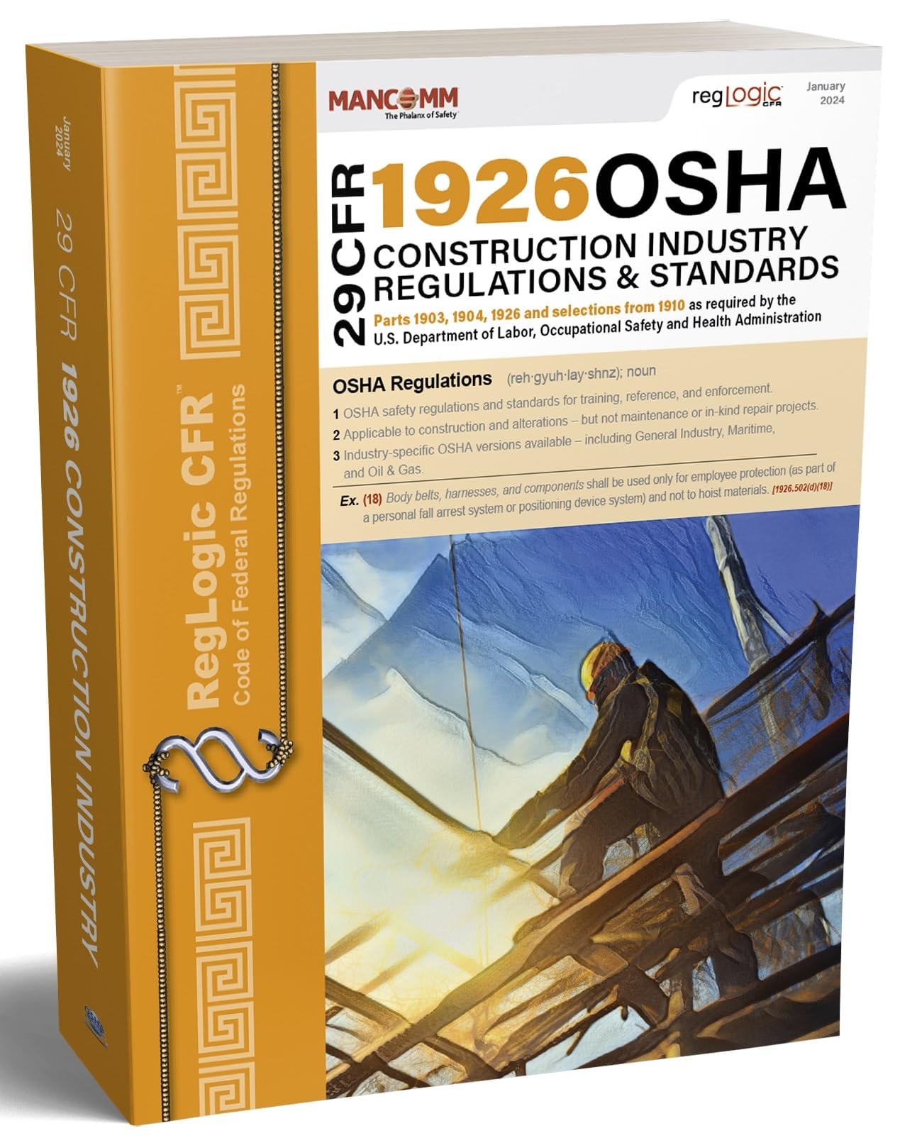 Mancomm 29 CFR 1926 OSHA Construction Industry Regulations & Standards - July 2024