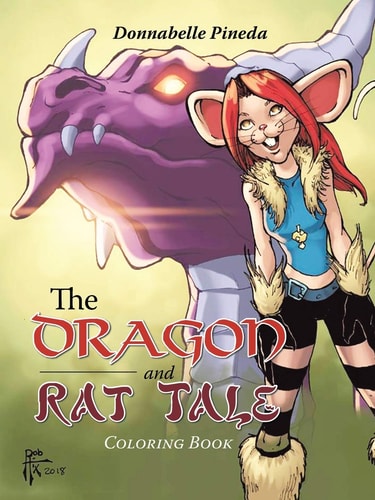 The Dragon and Rat Tale Coloring Book
