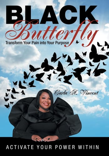 Black Butterfly Transform Your Pain Into Your Purpose