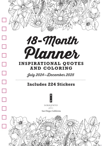 2025 Coloring Planner