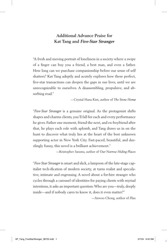 Five-Star Stranger A Novel