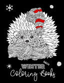 Winter Coloring Books Adults Relaxation Stress Relief Books For Older Detailed Kids, Teen, Adults Christmas
