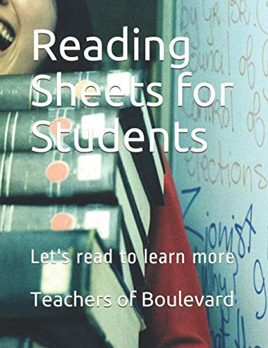 Reading Sheets for Students: Let's read to learn more