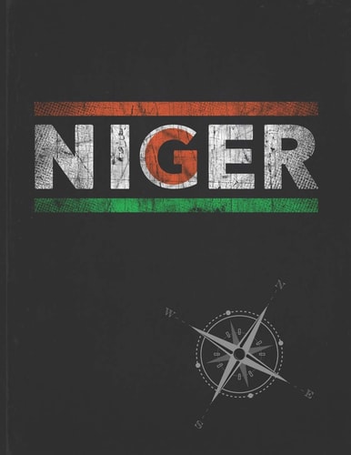 Niger Personalized Gift for Nigerien Friend for Travel Lightly Lined Pages Daily Journal Diary Notepad