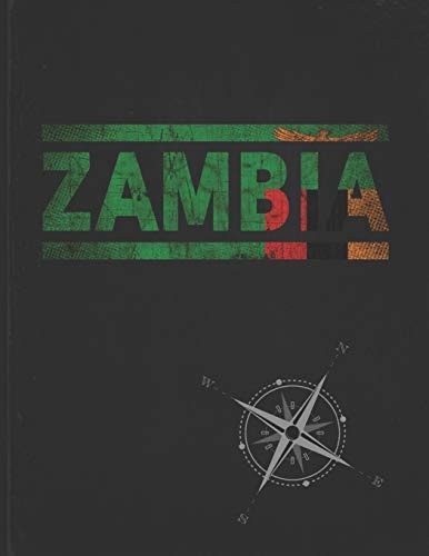 Zambia Personalized Gift for Zambian Friend for Travel Lightly Lined Pages Daily Journal Diary Notepad
