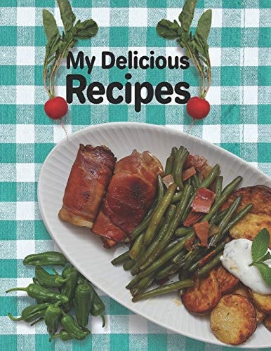 My Delicious Recipes. Create Your Own Collected Recipe Book. Blank Recipe Book to Write In, Document All Your Special Recipes and Notes for Your Favorite. Collect the Recipes You Love in Your Own Recipe Book
