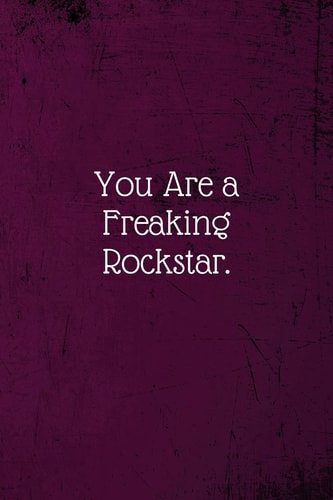 You Are a Freaking Rockstar Coworker Notebook (Funny Office Journals)- Lined Blank Notebook Journal