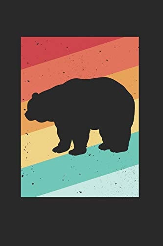 Bär Notizbuch Bär Notizbuch Für Liebhaber / Notizheft / Notizblock A5 (6x9in) Dotted Notebook / Punkteraster / 120 Gepunktete Seiten
