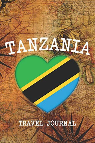 Tanzania 6x9 Travel Planner I Road Trip Planner I Dot Grid Journal I Travel Notebook I Travel Diary I Pocket Journal I Gift for Backpacker