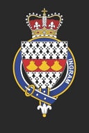 Ingram Ingram Coat of Arms and Family Crest Notebook Journal (6 X 9 - 100 Pages)