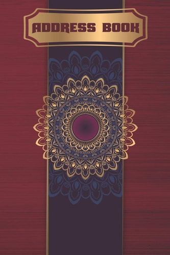 Address Book Luxurious Floral Design. Easily Keep Track of Your Family and Friend's Addresses, Contact Details and Birthdays in a Cool Pretty Designed Address Book. Also, Keep Track of Your Business People Addresses & Contact Details.