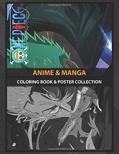 Coloring Book and Poster Collection Anime and Manga Roronoa Zoro Illustration Anime and Manga