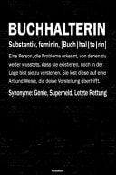 Buchhalterin Notizbuch Buchhalterin Journal DIN A5 Liniert 120 Seiten Geschenk