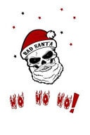 Bad Santa's Or Santa's Naughty Notebook Christmas Journal Bad Behavior Gift - 120 Pages for School College -Holiday Fun Gift Book Idea