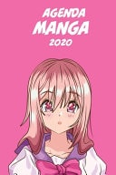 Agenda Manga 2020 [hebdomadaire] [6x9] Agenda Anime Manga Calendrier Organisateur pour la productivité et l'emploi du temps, fille cheveux roses fond rose