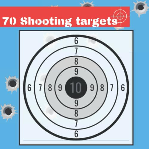 70 Shooting Targets 8. 5 X 8. 5 Silhouette Black Firearms, Airsoft, BB, Rifles, Pellet Guns , Archery