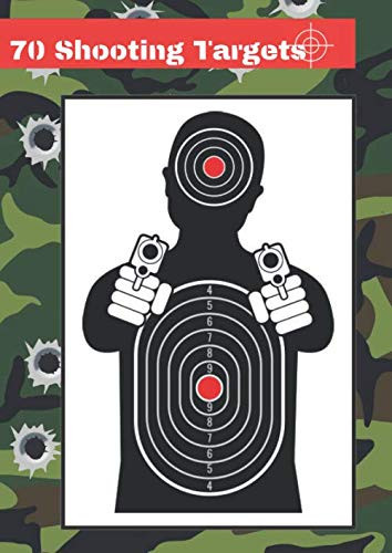70 Shooting Targets 8. 27 X 11. 69 Silhouette Black Firearms, Airsoft, BB, Rifles, Pellet Guns , Archery