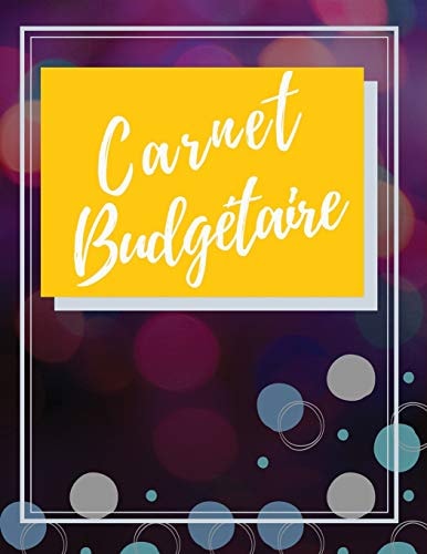 Carnet Budgétaire Carnet De Dépense/Recettes et Gestion du Portefeuille Pour Toute Une Année Dim A4