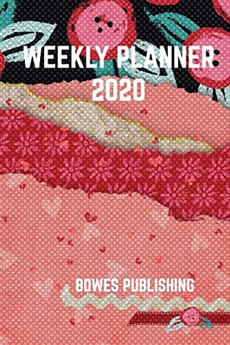 Weekly Planner 2020: One Week - One Page - January 2020 to December 2020
