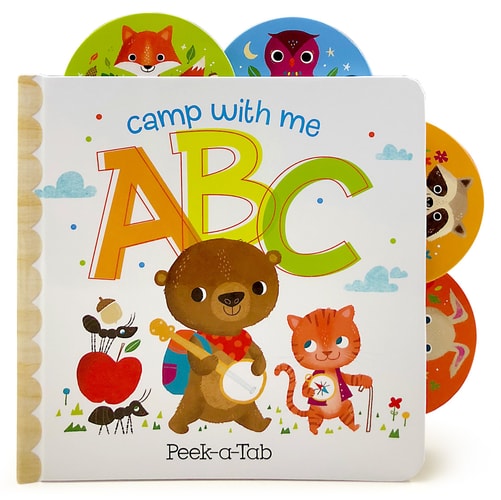 Camp with Me ABC Peek-a-tab