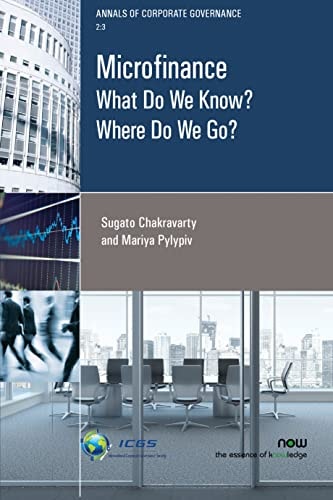 Microfinance What Do We Know? Where Do We Go?