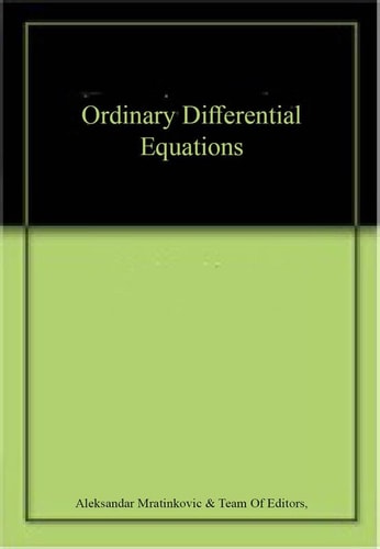 Ordinary Differential Equations