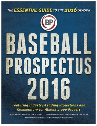 Baseball Prospectus 2016