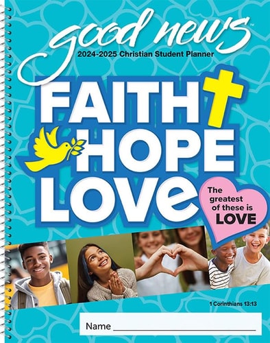 2024 - 2025 Christian Elementary Student Good News Planner