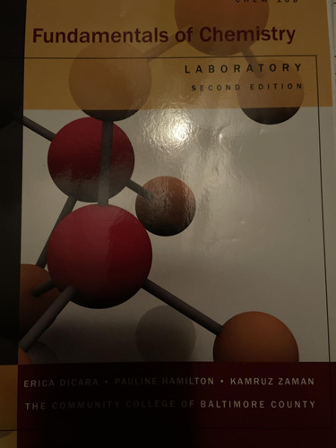 Fundamentals of Chemistry Lab, 2E - CHEM 108