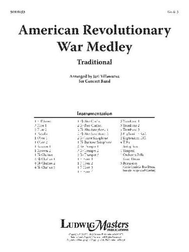 American Revolutionary War Medley Conductor Score