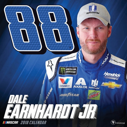 2018 Dale Earnhardt Jr: The FINAL Season Wall Calendar