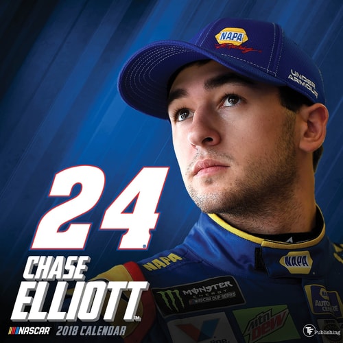 2018 Chase Elliott Wall Calendar
