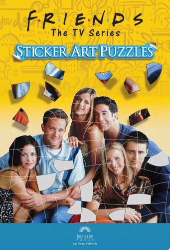 Friends Sticker Art Puzzles