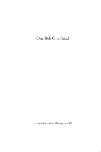 One Belt One Road Chinese Power Meets the World