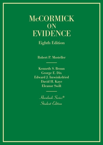 McCormick on Evidence