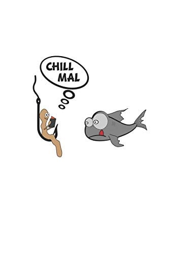 Chill Mal Monatsplaner, Termin-Kalender für Angler & Angel Fans - Geschenk-Idee - A5 - 120 Seiten