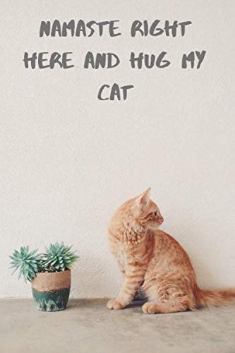 Namaste Cat Notebook
