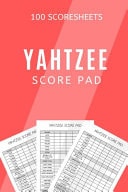 Yahtzee Score Pad A5 Score Pad with 100 Score Sheets Easy to Use and Record Score: Suitable for Up to 6 Players