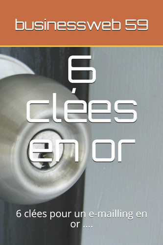 6 clées en or 6 clées pour un e-mailling en or ....