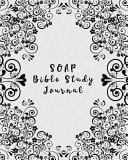 SOAP Bible Study Journal For Women to Write in - Black Floral