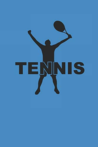 TENNIS: Notizbuch für Tennis Spieler Notebook Journal 6x9 kariert squared