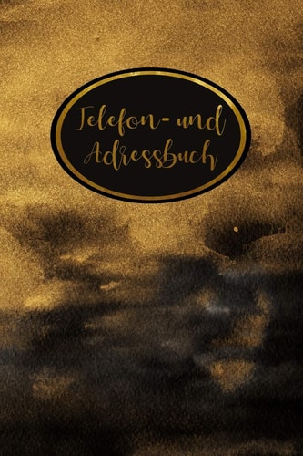 Telefon- und Adressbuch Adressverzeichnis Mit Register | Kontaktbuch | Telefonbüchlein | Adressplaner