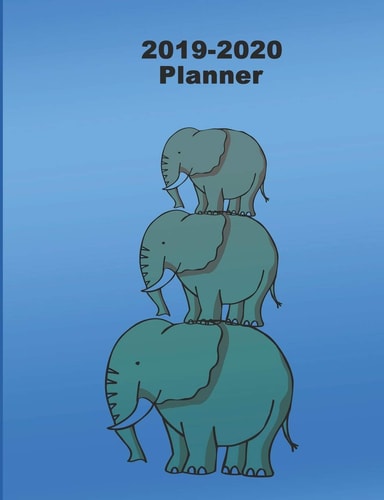 Planner 2019-2020 Weekly & Monthly Planner