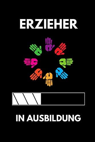Erzieher in Ausbildung A5 Notizbuch PUNKTIERT Geschenk Zur Ausbildung - Für Sohn Tochter Neffe Nichte Freund Freundin - Für Auszubildende Azubi Azubine - Lustiger Spruch