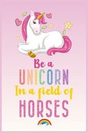 Be a Unicorn in a Field of Horses Unicorn Comic Book for Kids 6-8 Under $7, Unicorn Comic Book for Kids, This Is Unicorn Comic Book Sketchbook and Comic Book Box